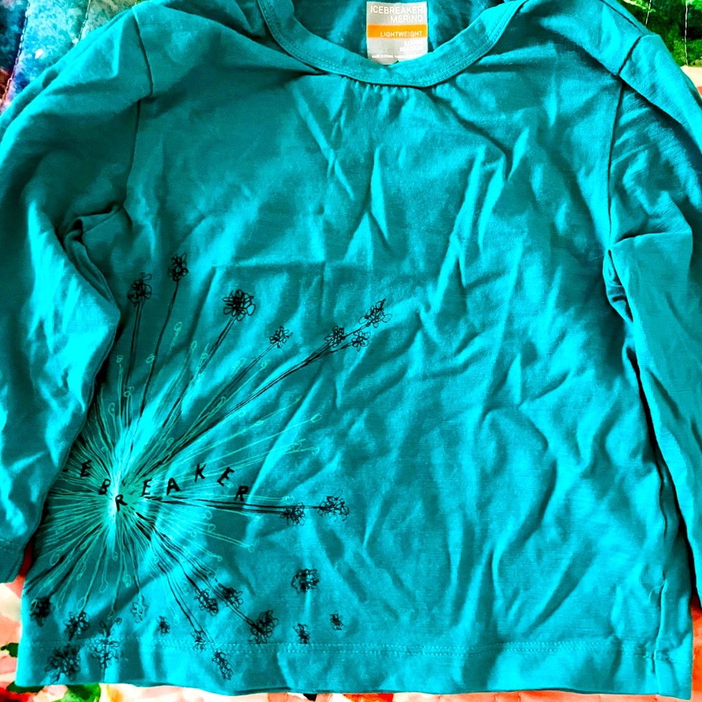 Like new teal Icebreaker bought in New Zealand